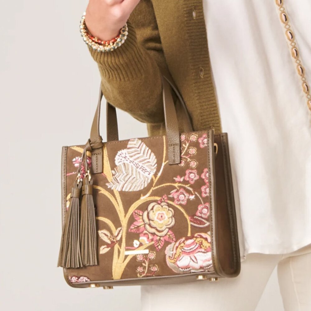 Spartina 449 Siren Dune Satchel - Tree of Life Design - Picture 12 of 15